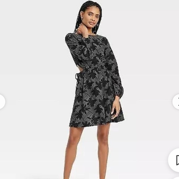 Women's Balloon Long Sleeve Mini
A-Line Dress - Universal Thread new - Picture 5 of 7